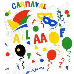 Carnaval Raamstickers