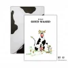 82 goud waard koeienkaart particulier wenskaart koe cartoon kaart
