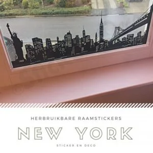 NEW YORK Skyline raamsticker