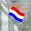 Nederlandse vlag koningsdag volksfeest geslaagd wimpel