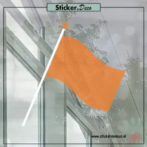Oranje vlag Koningsdag