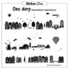 Raamstickers van sticker en deco ons dorp
