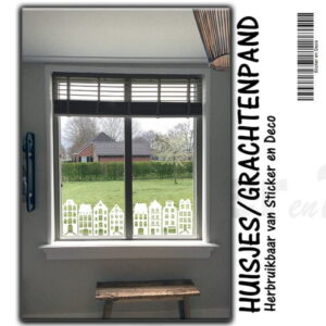 Grachtenpand huisjes