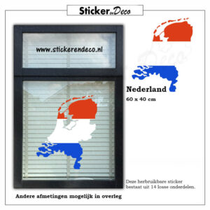 Nederland WK & Koningsdag rood wit blauw